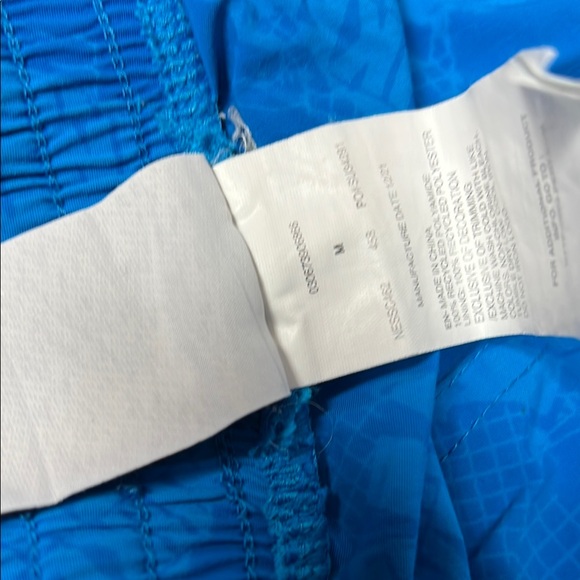 Blue Patterned Men's Shorts Nike - Picture 5 of 5